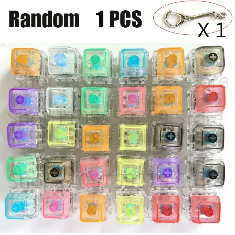 Porte-clés LED clavier, jouet sensoriel anti-stress, gadget fidget pour adultes et enfants 10