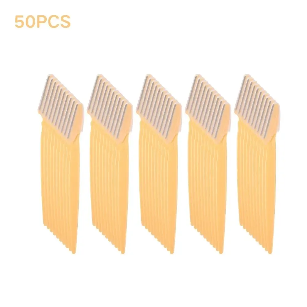 Ensemble de tondeuse à sourcils pour femme en acier inoxydable, épilateur facial portable, kit d'outils de beauté avec capuchons de sécurité et couteau à sourcils 13