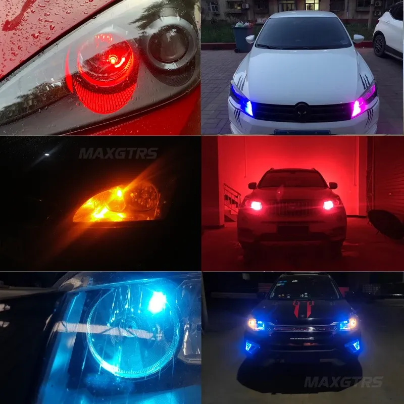 Ampoules LED pour éclairage intérieur de voiture, vue finale