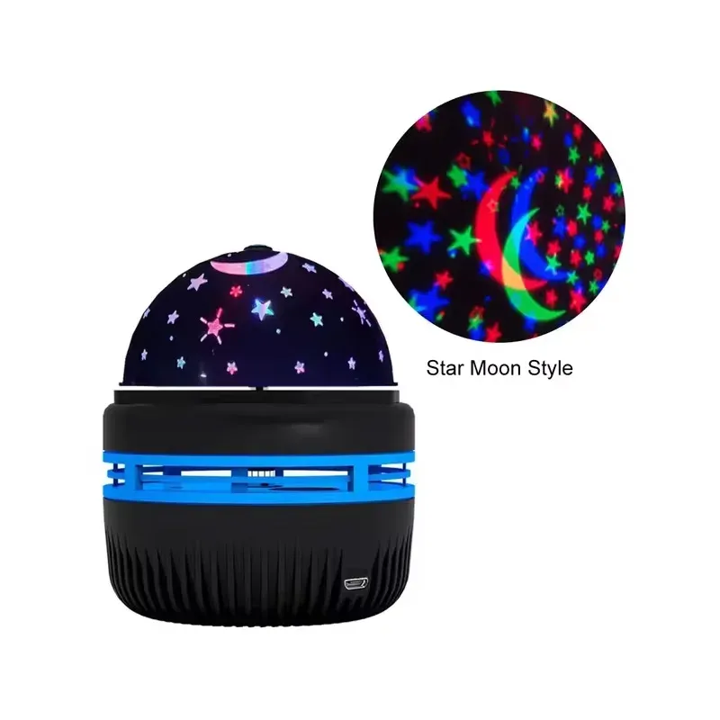 Projecteur de ciel étoilé LED coloré, lampe galaxie, veilleuse d'ambiance pour chambre à coucher et décoration de la maison 7