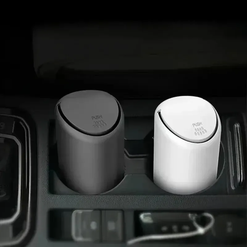 Poubelle de voiture en silicone avec rangement