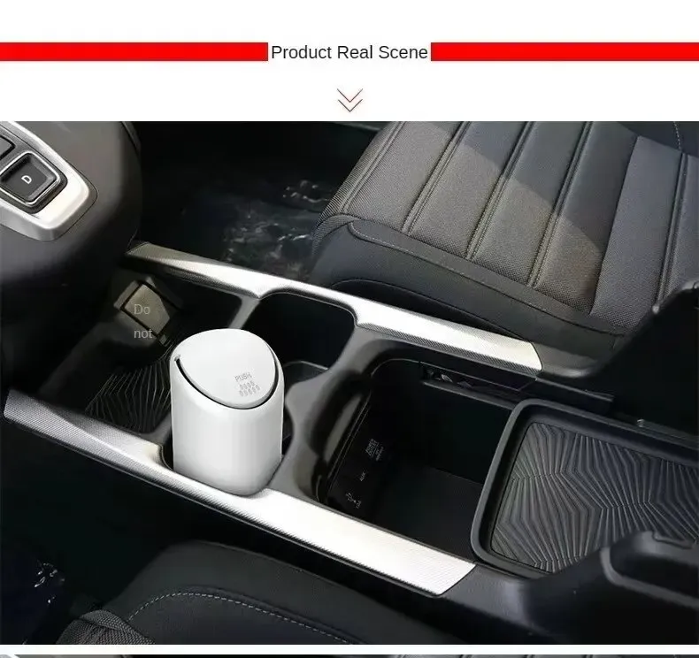 Poubelle de voiture en silicone, vue complémentaire