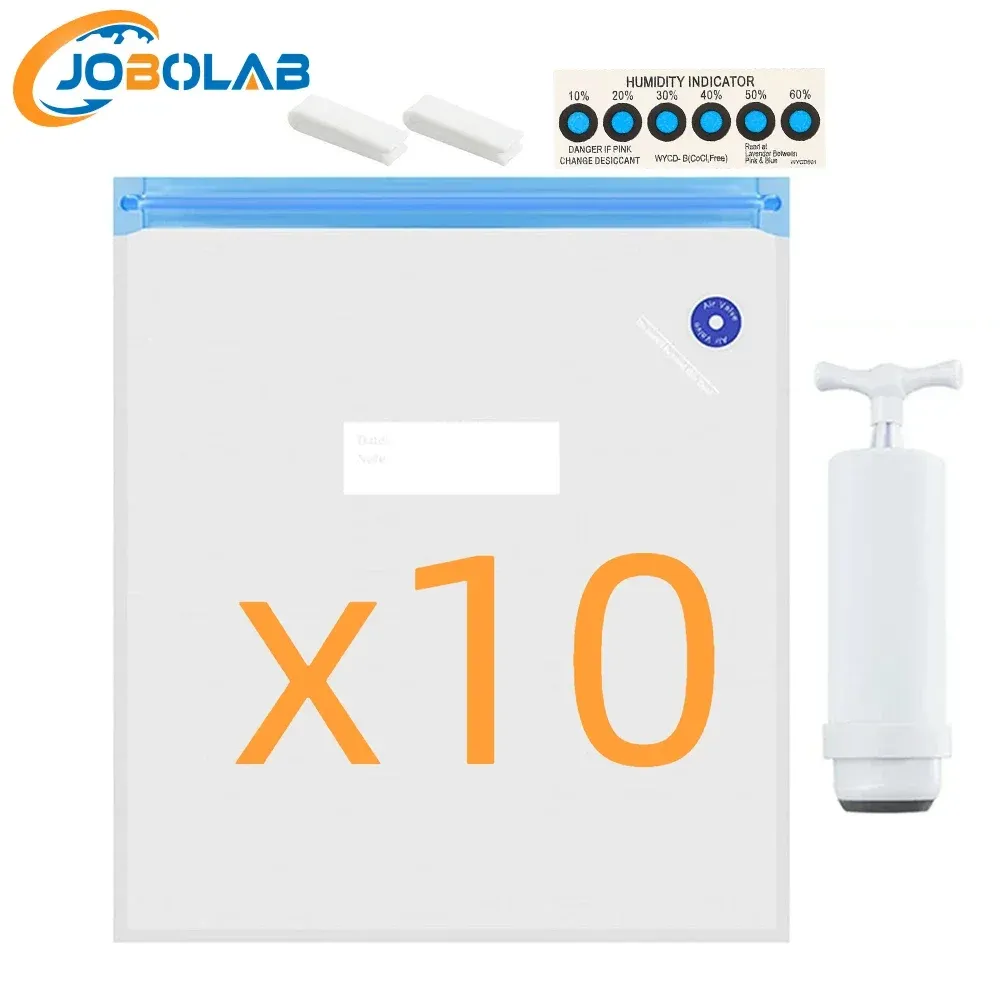 Sacs de stockage sous vide pour filament, 2 à 30 unités, pour imprimante 3D : protection contre l'humidité pour filaments PLA, ABS et PETG, séchoir compatible, sécurité renforcée 13