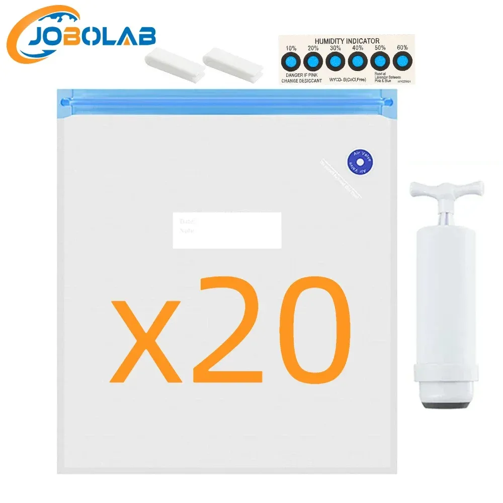 Sacs de stockage sous vide pour filament, 2 à 30 unités, pour imprimante 3D : protection contre l'humidité pour filaments PLA, ABS et PETG, séchoir compatible, sécurité renforcée 7