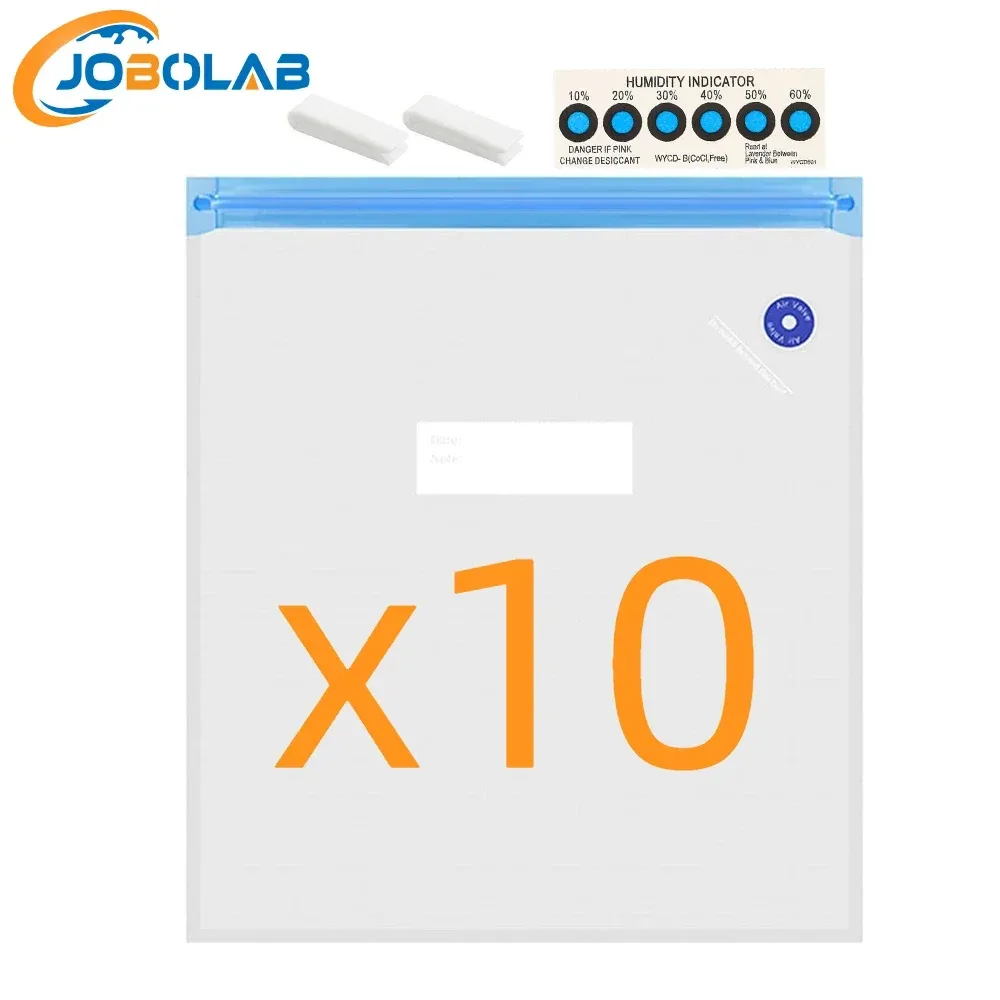 Sacs de stockage sous vide pour filament, 2 à 30 unités, pour imprimante 3D : protection contre l'humidité pour filaments PLA, ABS et PETG, séchoir compatible, sécurité renforcée 17