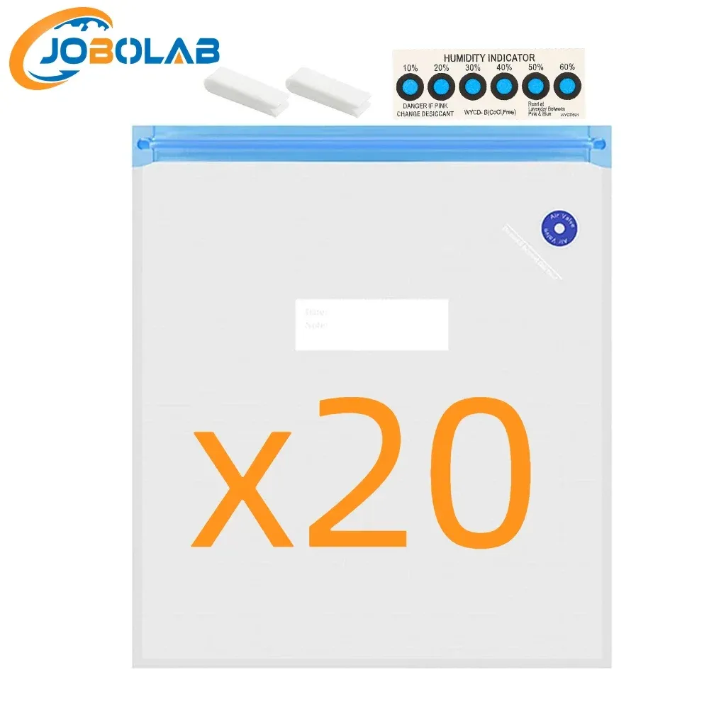 Sacs de stockage sous vide pour filament, 2 à 30 unités, pour imprimante 3D : protection contre l'humidité pour filaments PLA, ABS et PETG, séchoir compatible, sécurité renforcée 18