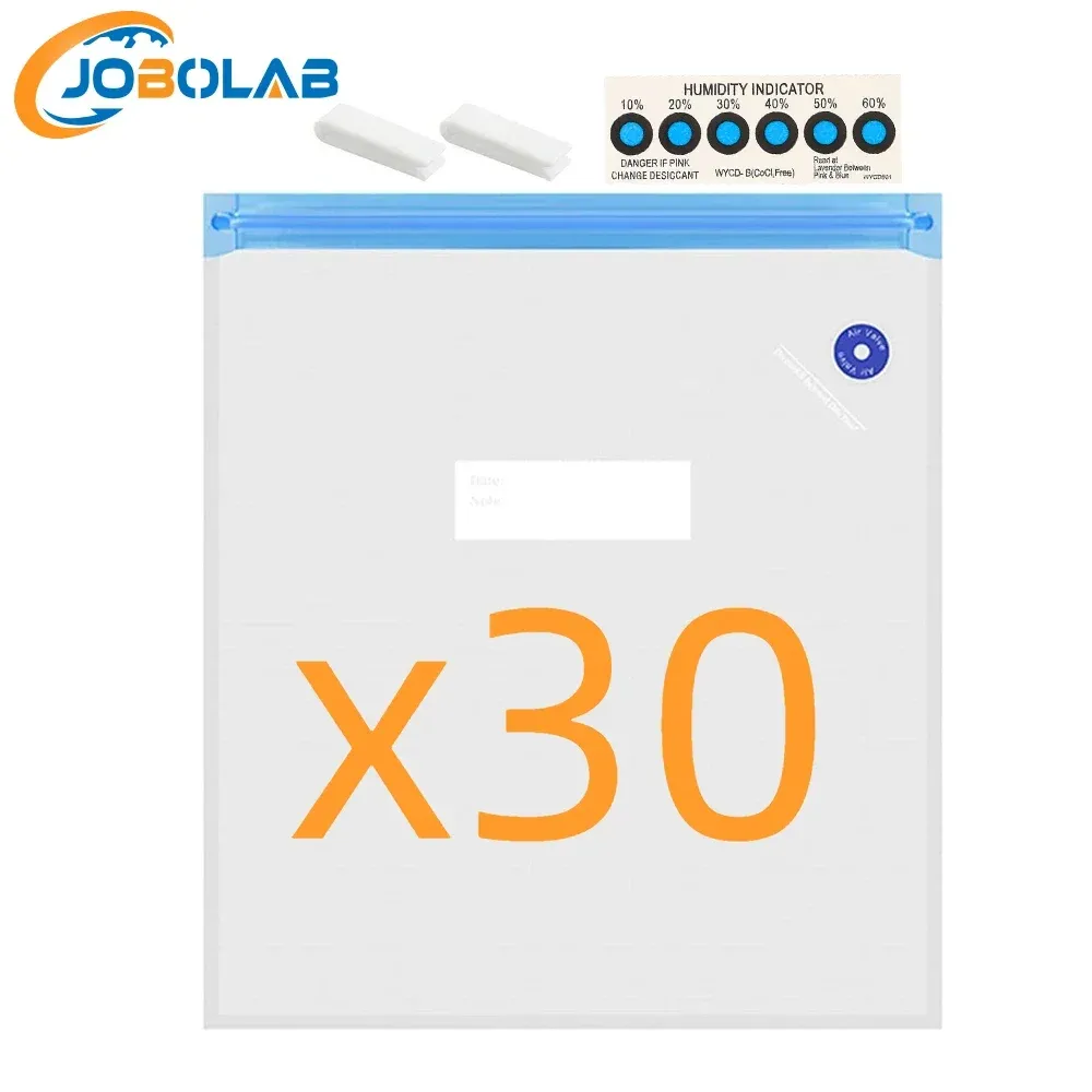Sacs de stockage sous vide pour filament, 2 à 30 unités, pour imprimante 3D : protection contre l'humidité pour filaments PLA, ABS et PETG, séchoir compatible, sécurité renforcée 14