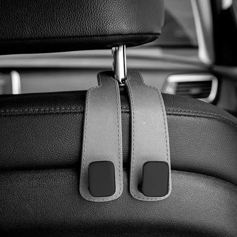 Crochets de voiture pour appui-tête en situation