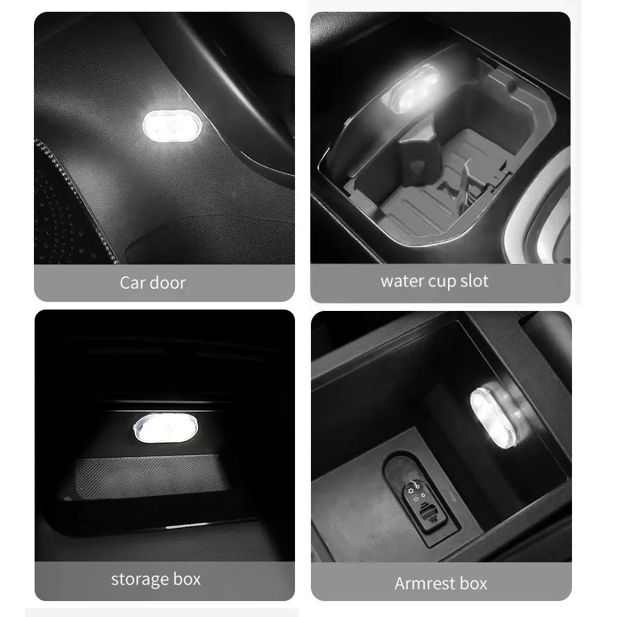 Lampe LED tactile, fixation magnétique