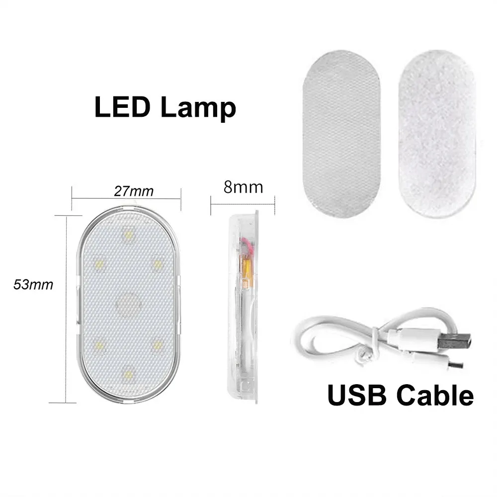 Lampe LED tactile, zone de rangement éclairée