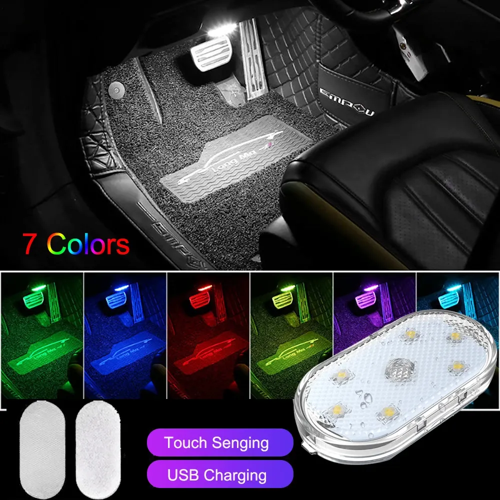 Lampe LED tactile, design compact