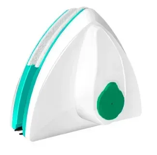 Brosse magnétique pour nettoyeur de vitres à double face, avec évacuation automatique de l'eau 9