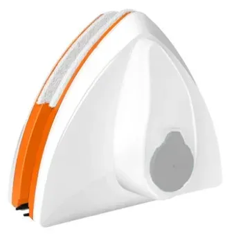 Brosse magnétique pour nettoyeur de vitres à double face, avec évacuation automatique de l'eau 7
