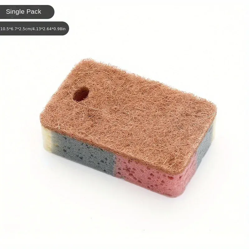 Éponge magique nano pour taches de cuisine, lingettes en coton pour la vaisselle et accessoires de nettoyage pour salle de bain 5