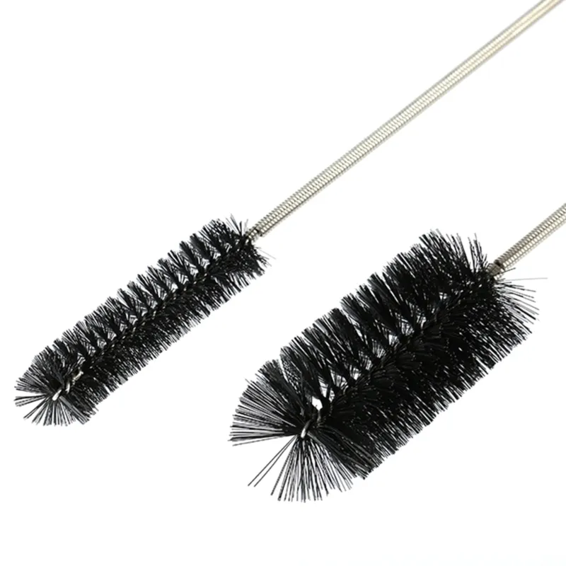 Détail de la brosse de nettoyage flexible