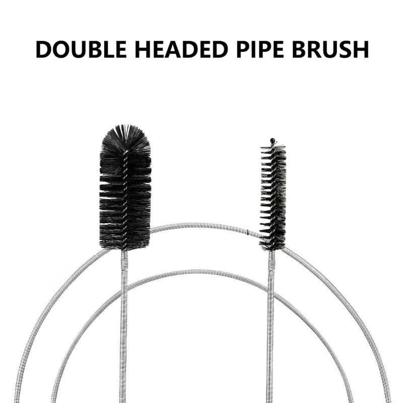 Brosse de nettoyage pour canalisations, vue détaillée