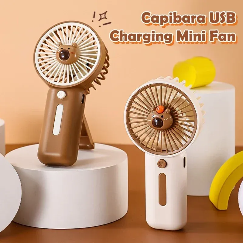 Mini ventilateur Capibara au design compact