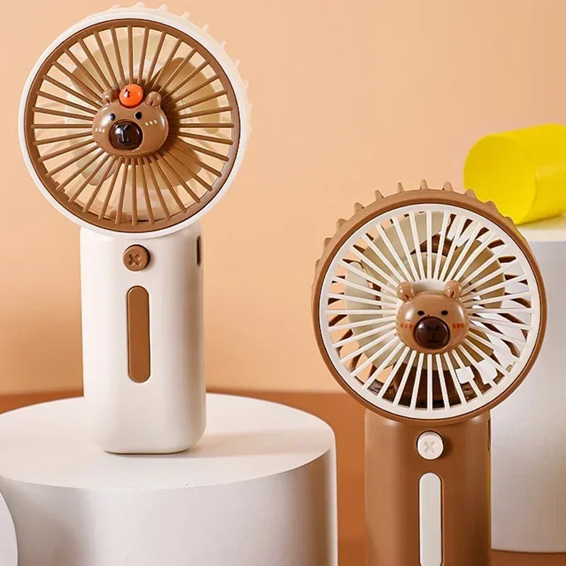 Mini ventilateur Capibara, usage nomade