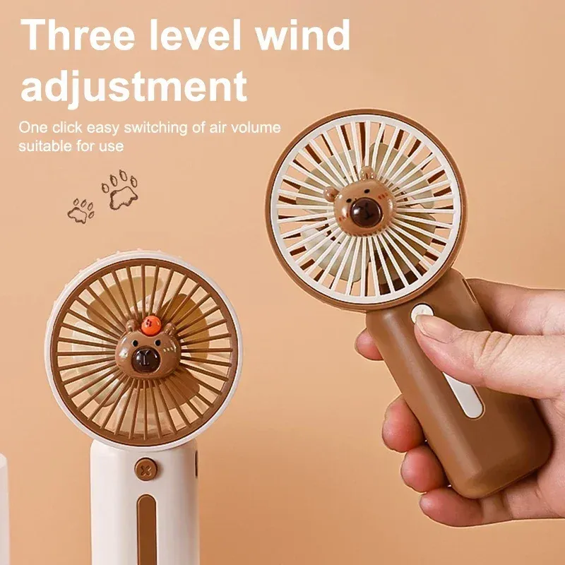 Ventilateur Capibara, vue rapprochée