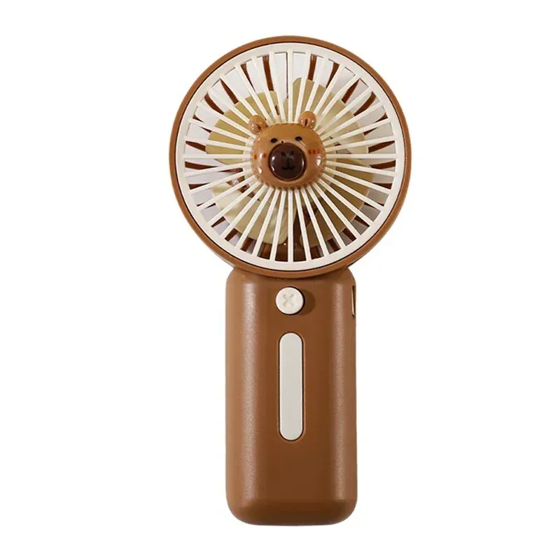 Mini ventilateur portatif Capibala rechargeable par USB, 3 vitesses 9