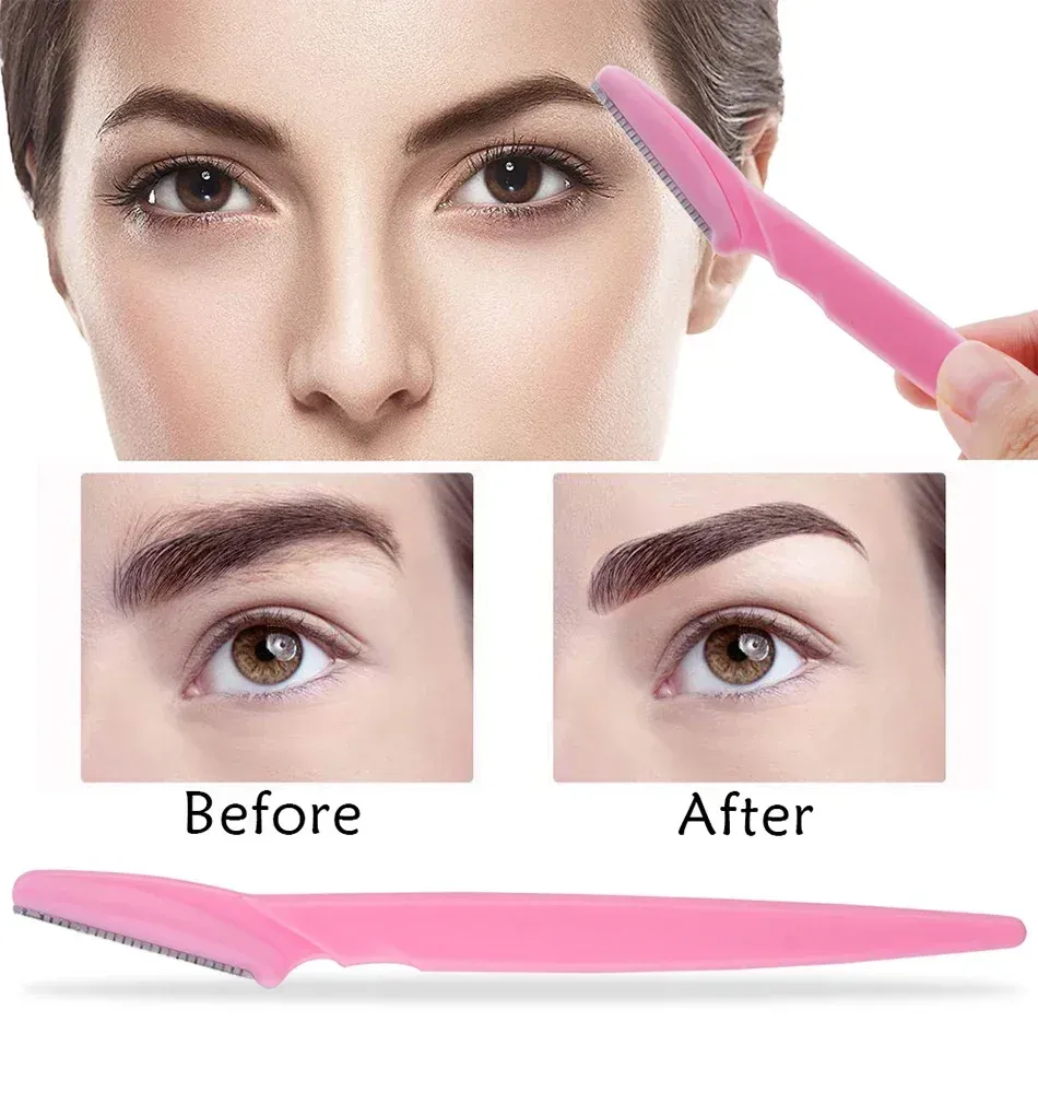 Lame à sourcils, vue de détail