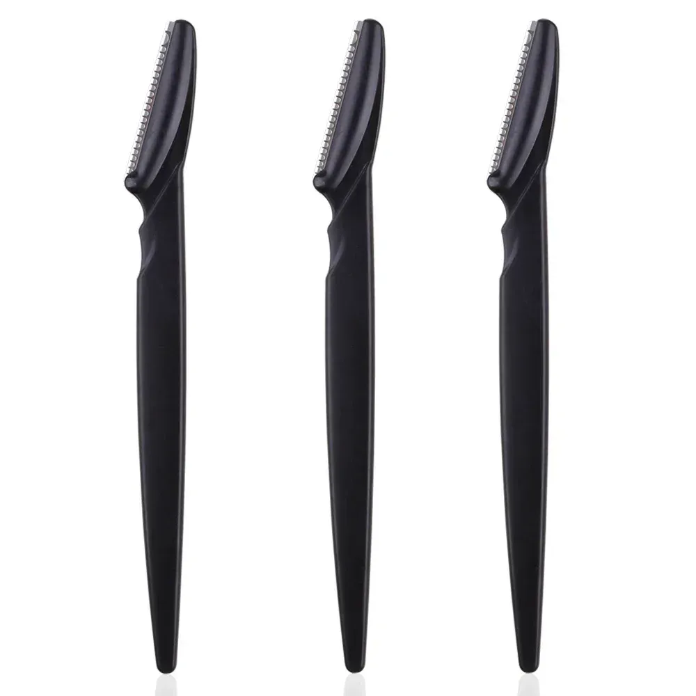 Lame de rasoir portable pour femme, couteau de sécurité pour épilation des sourcils et maquillage 11