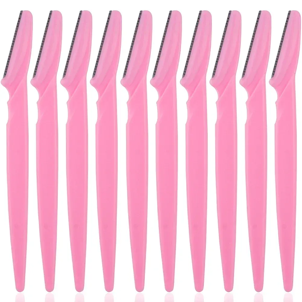 Lame de rasoir portable pour femme, couteau de sécurité pour épilation des sourcils et maquillage 7