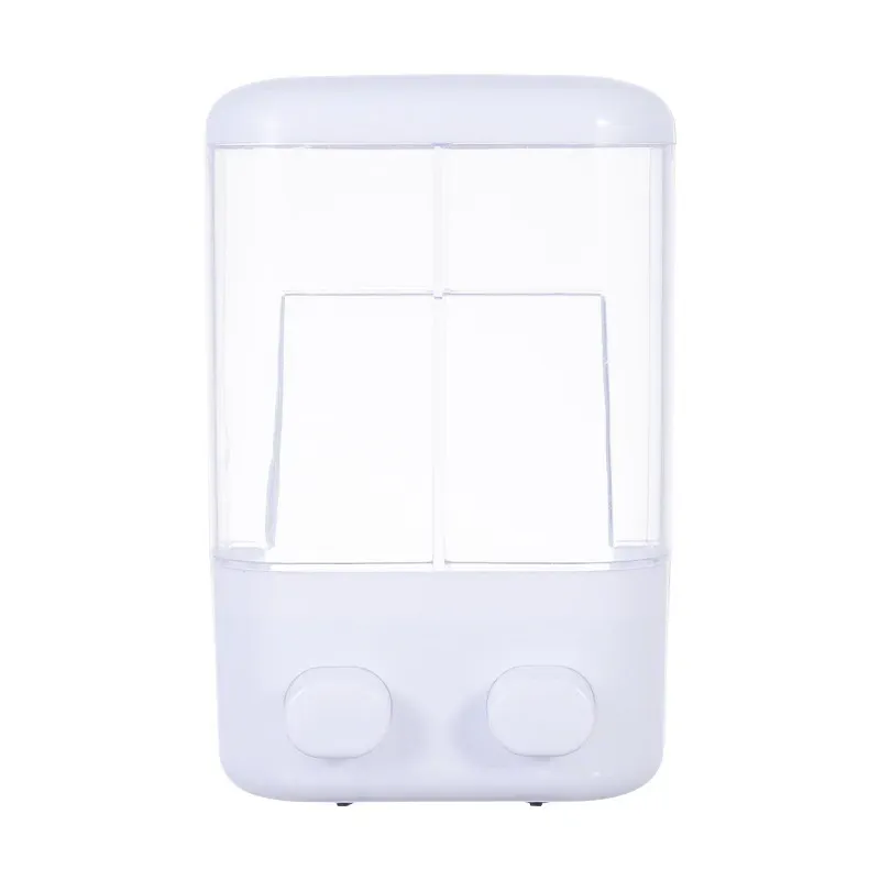 Distributeur de savon mural 500/1000 ml à pompe manuelle pour shampoing et gel douche 8