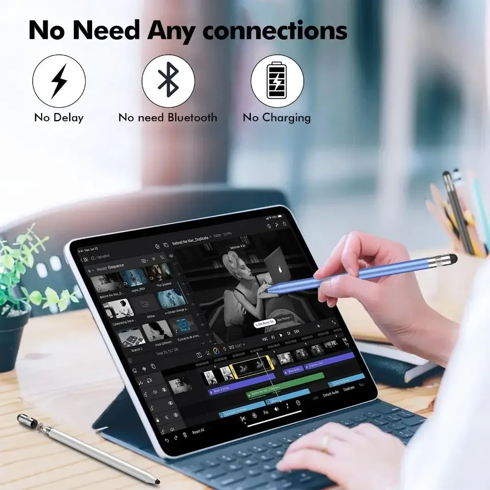 Stylet professionnel 3 en 1 pour écran tactile