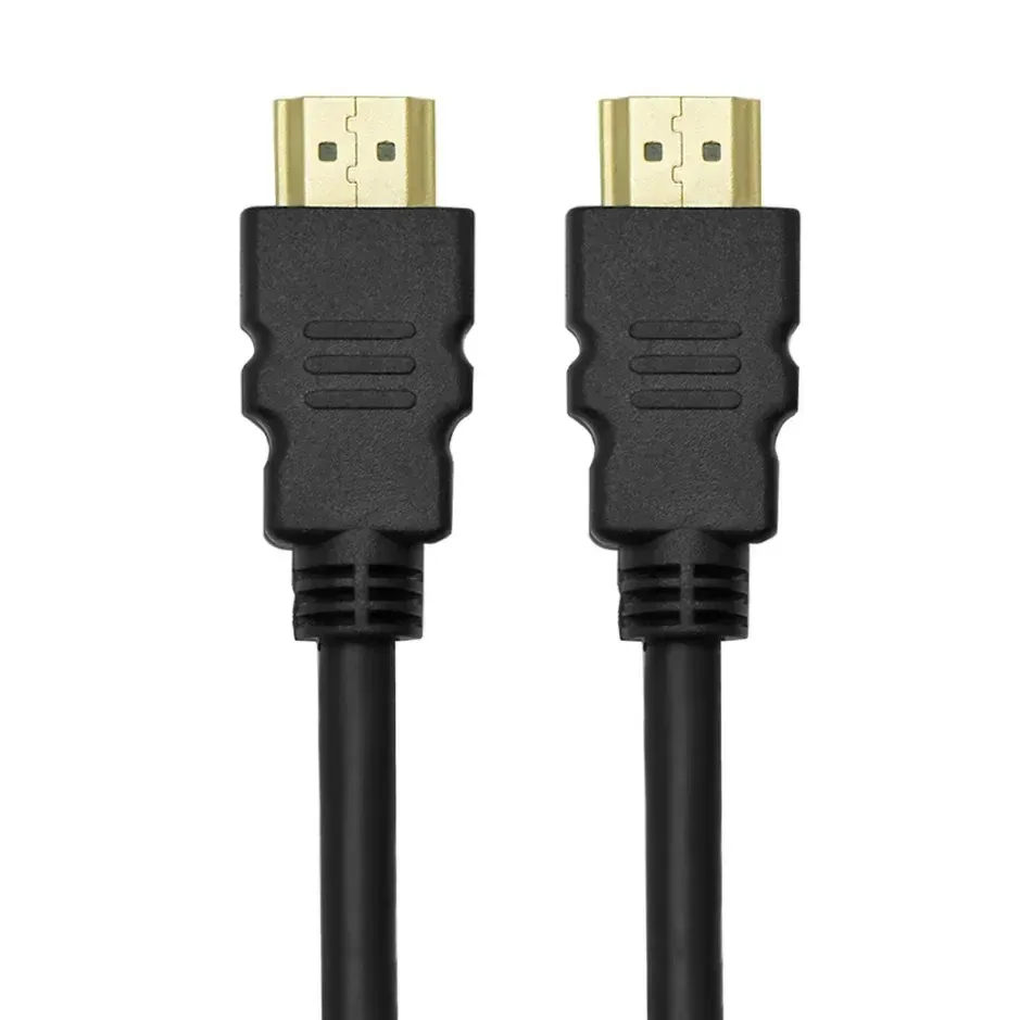 Câbles vidéo compatibles plaqués or 1.4 4K 1080P 3D pour HDTV Splitter Switcher 3