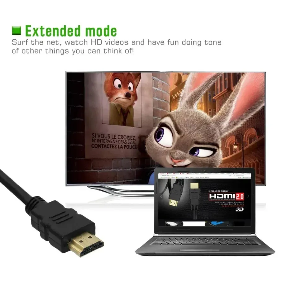 Câble vidéo pour contenus haute définition