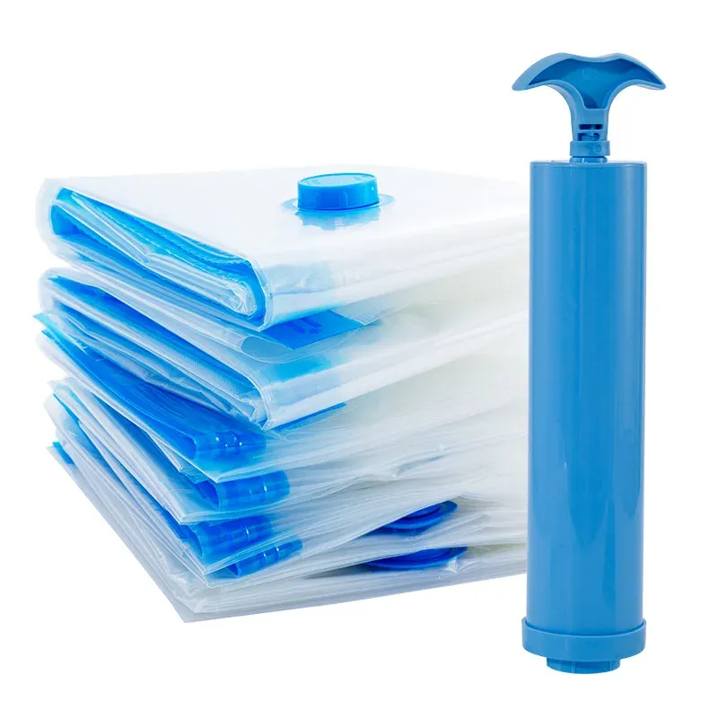 Sacs de rangement sous vide pour vêtements et literie, compacts et pliables, 1 pièce 2
