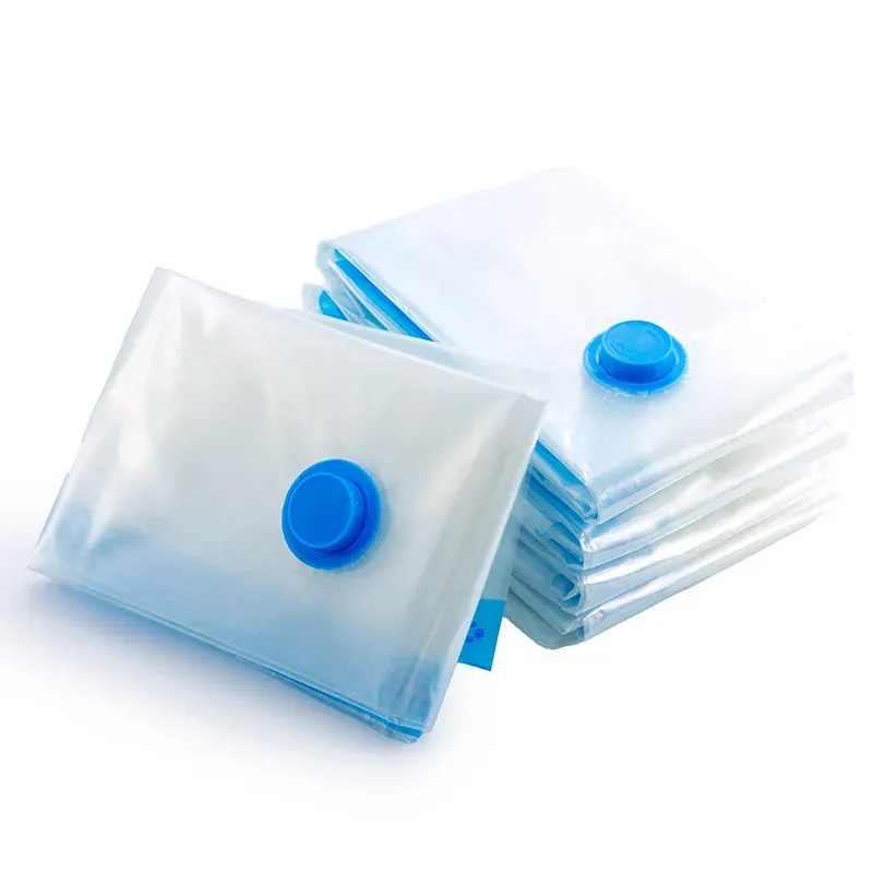 Sacs de rangement sous vide pour vêtements et literie, compacts et pliables, 1 pièce 4