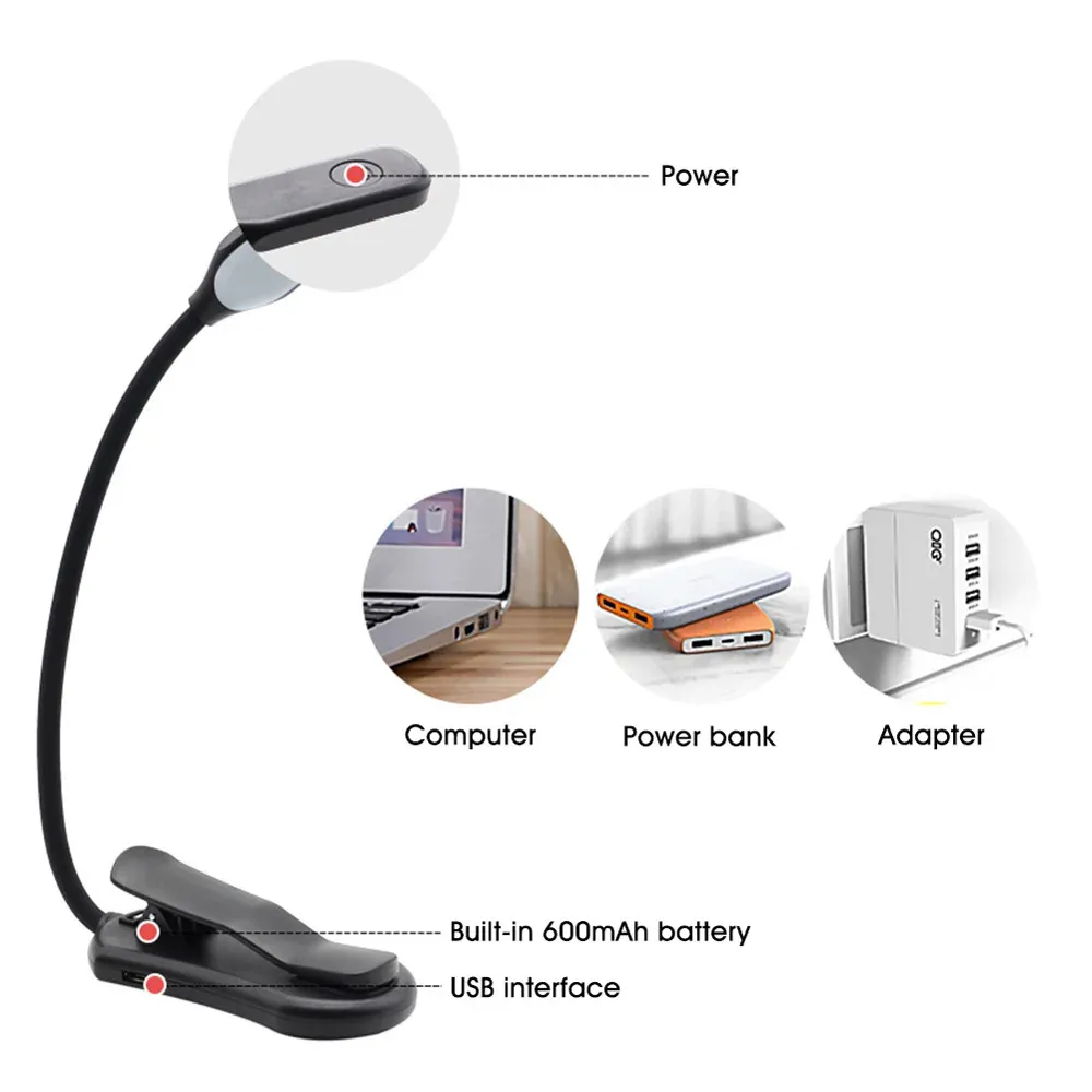 Lampe de lecture pour travail et étude