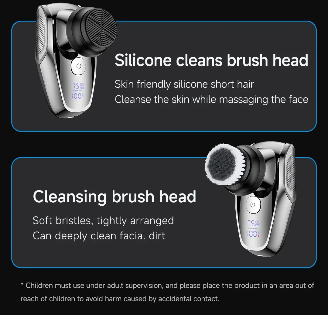 Brosse de massage en silicone