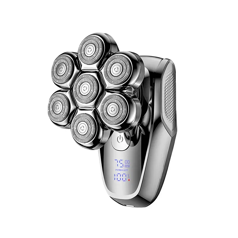 DOCOLAB Rasoir électrique rechargeable sans fil 5 en 1 pour homme, tondeuse et coupe-cheveux 8