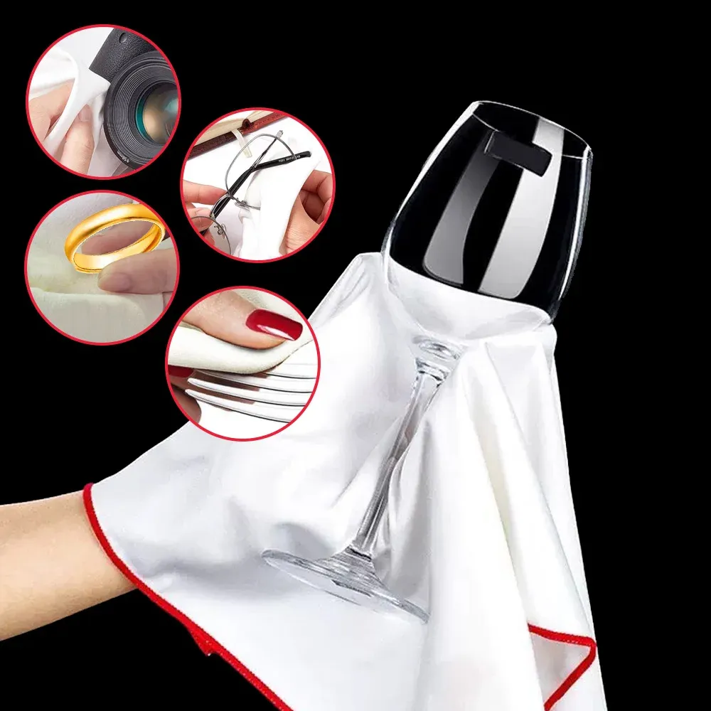 Chiffon microfibre pour entretien du verre