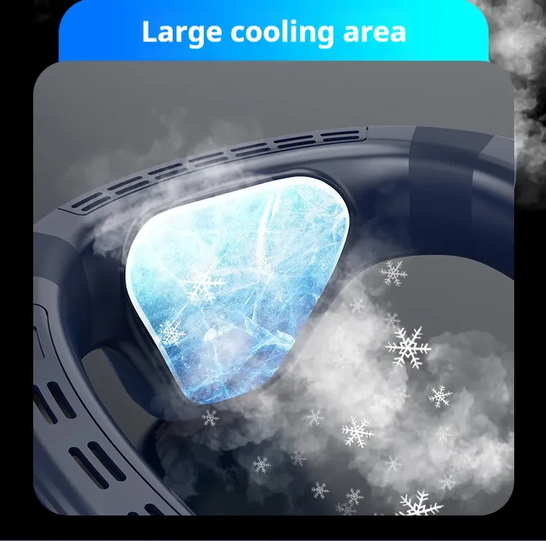 Climatiseur de cou vue de profil