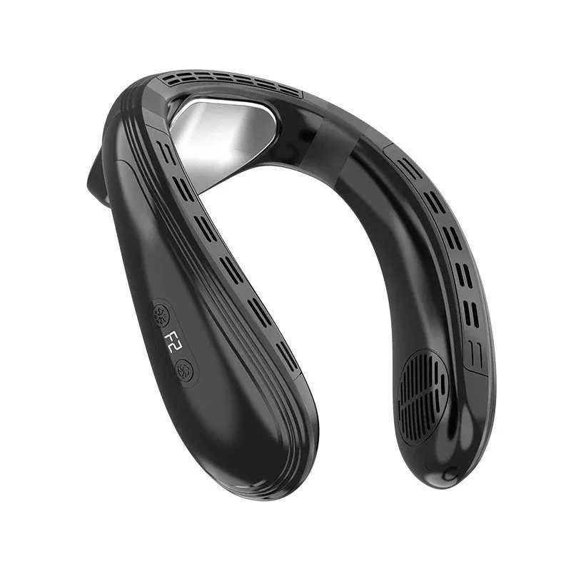 Ventilateur de cou portable rechargeable sans pales à semi-conducteurs 7