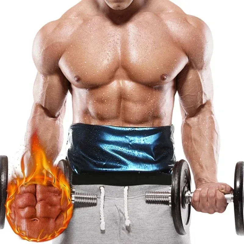 T-shirt sauna homme à effet gainant pour l'entraînement, haut de transpiration minceur avec contrôle du ventre 7