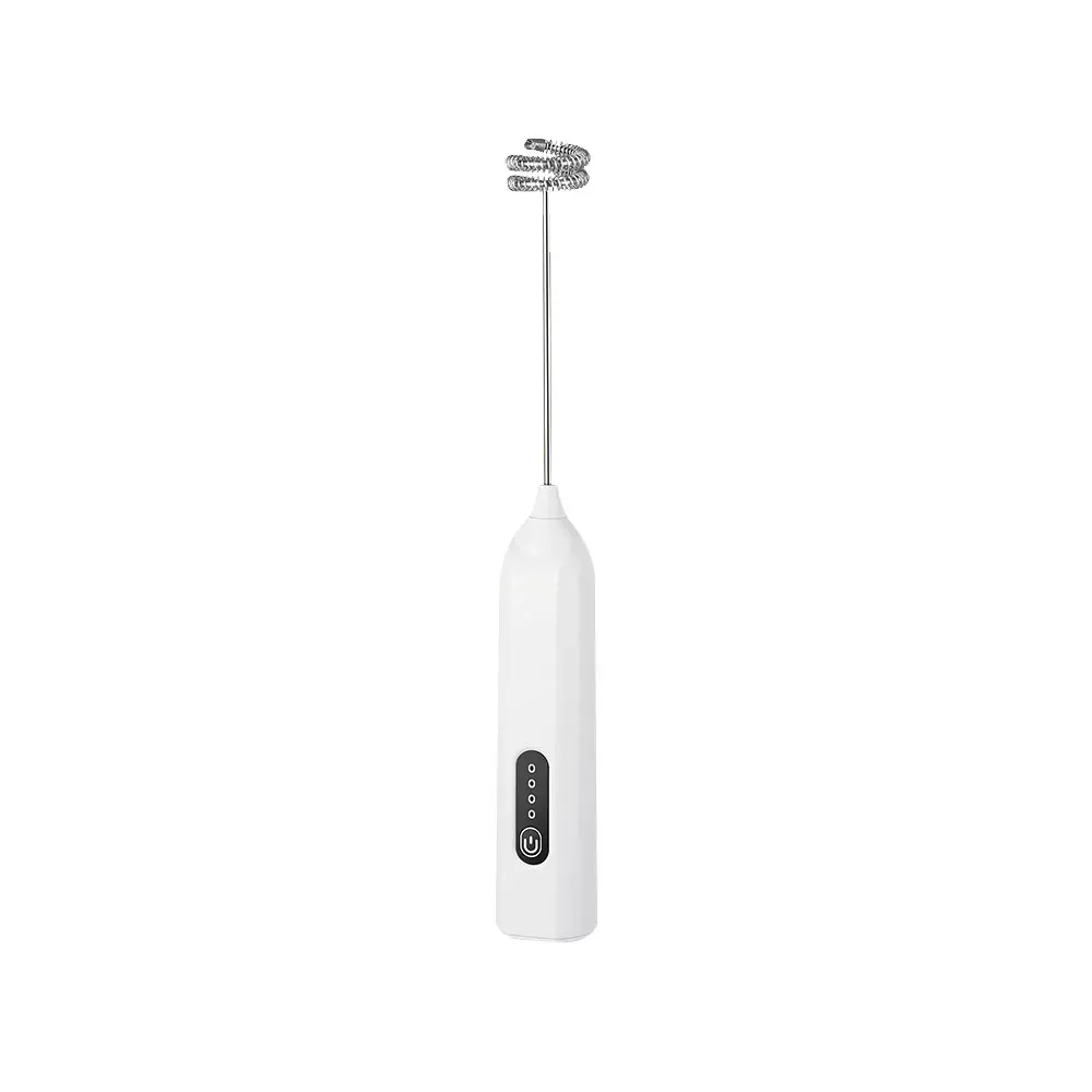 Mousseur à lait électrique rechargeable USB, mini fouet portable sans fil 8