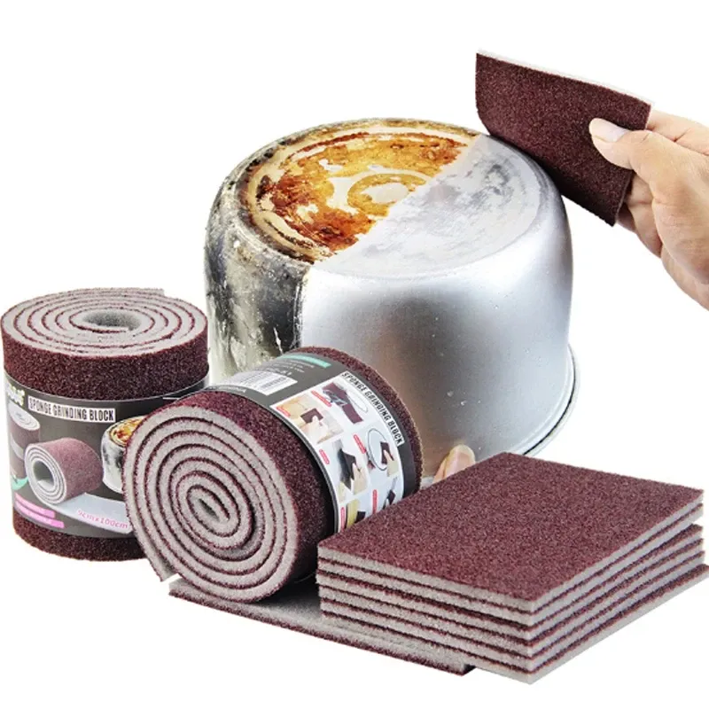 Éponge magique en mélamine pour pièces de moto et cuisine - Éponge de nettoyage très résistante - Image 1