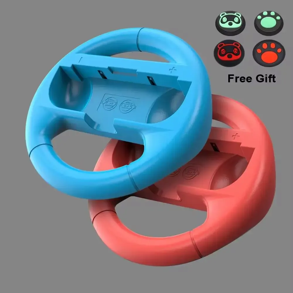 Ensemble de 2 pièces pour Nintendo Switch OLED : volant de course, poignée de manette et sac de transport 7
