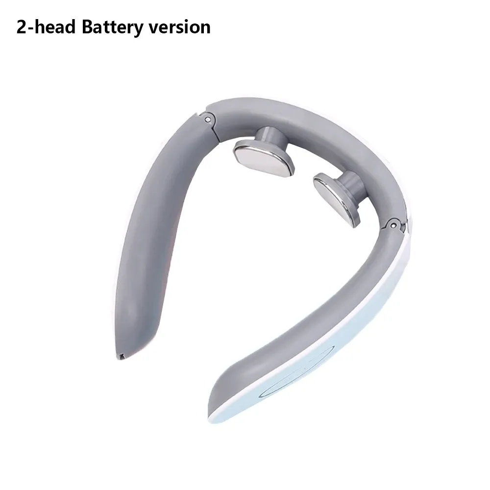 Masseur cervical intelligent portable, rechargeable par USB, pour soulager les douleurs cervicales, masseur électrique à tissus profonds pour la nuque 10