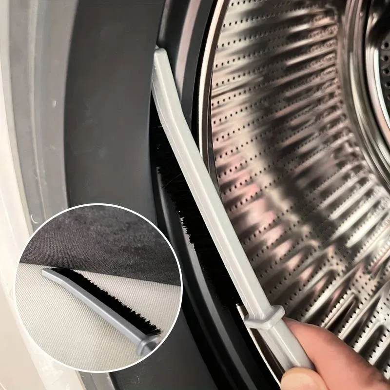 Brosse de nettoyage multifonctionnelle pour fentes à poils durs, idéale pour éliminer la poussière des rainures de la salle de bain, de la cuisine et des fenêtres 4