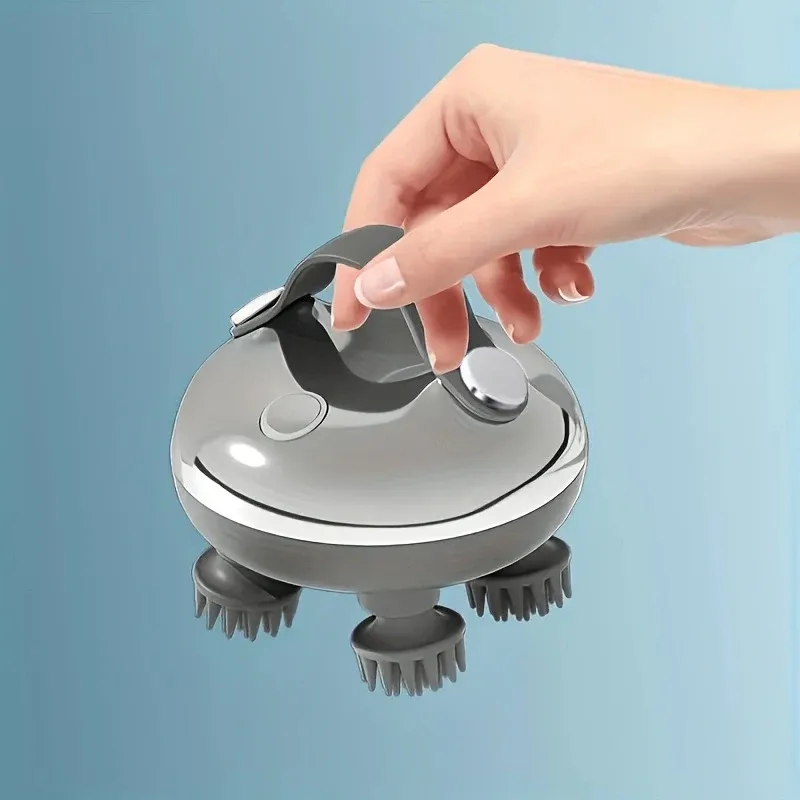 Masseur électrique pour le cuir chevelu, mini masseur de décompression sans emmêler les cheveux, également adapté aux animaux de compagnie 3