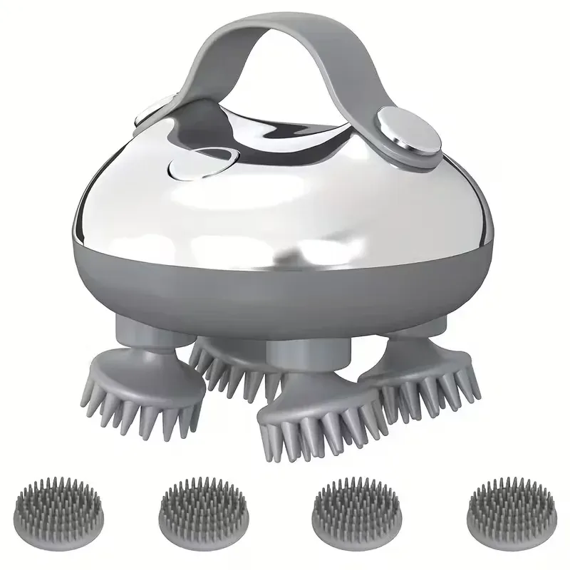 Masseur électrique pour le cuir chevelu, mini masseur de décompression sans emmêler les cheveux, également adapté aux animaux de compagnie 8