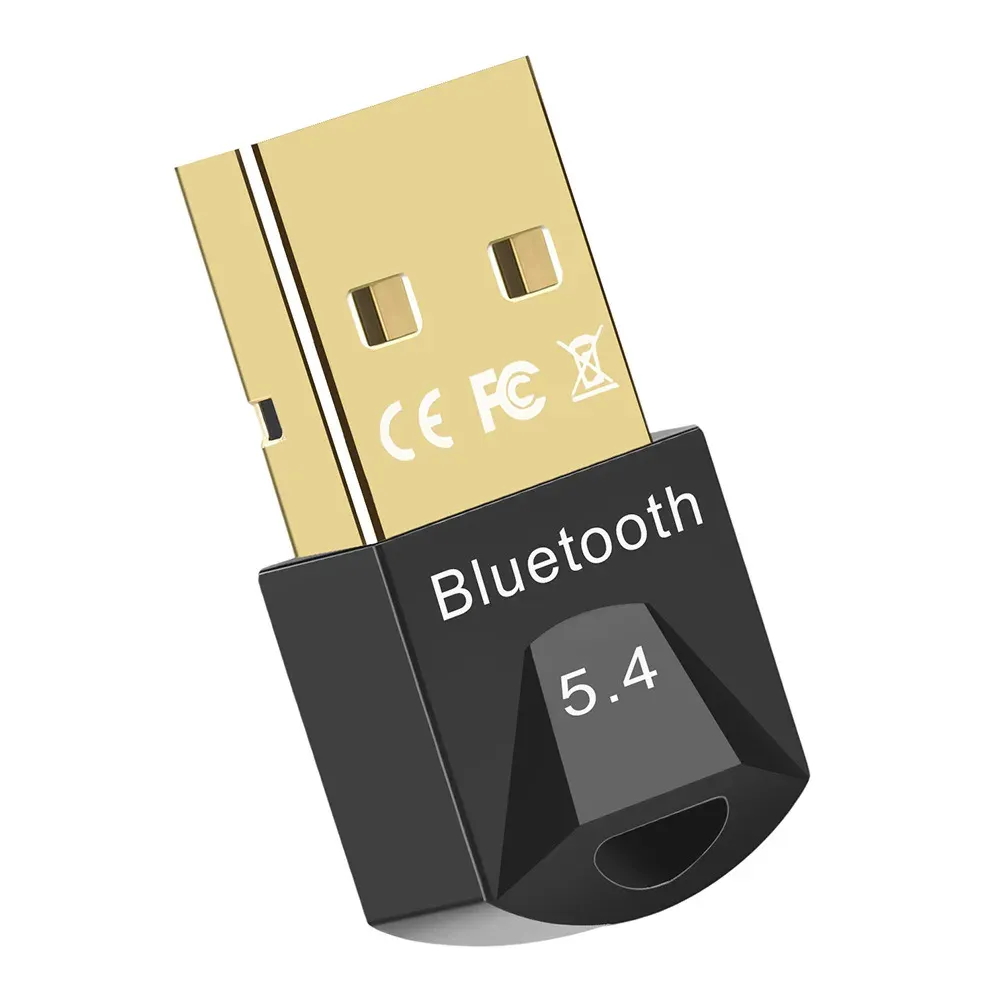 Adaptateur USB Bluetooth pour PC, récepteur dongle pour haut-parleur, souris, clavier, émetteur audio musical, 5.4, 5.3 6