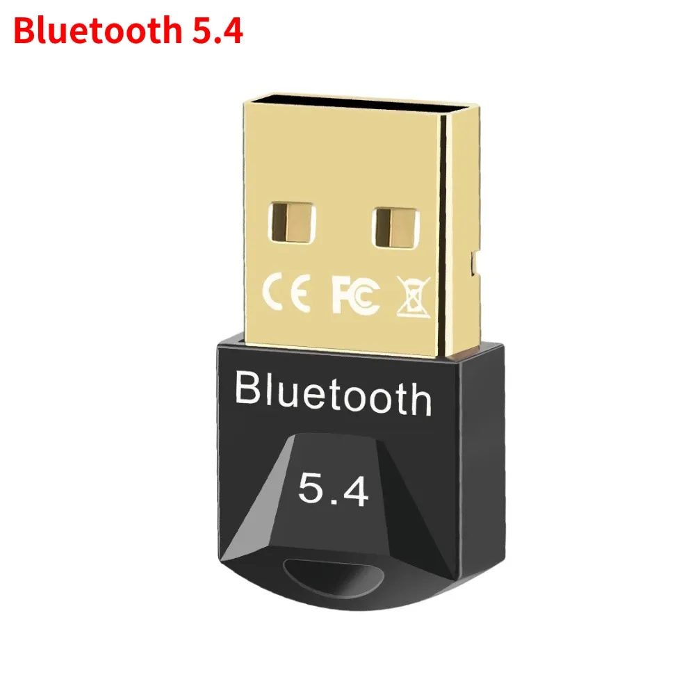 Adaptateur USB Bluetooth pour PC, récepteur dongle pour haut-parleur, souris, clavier, émetteur audio musical, 5.4, 5.3 7