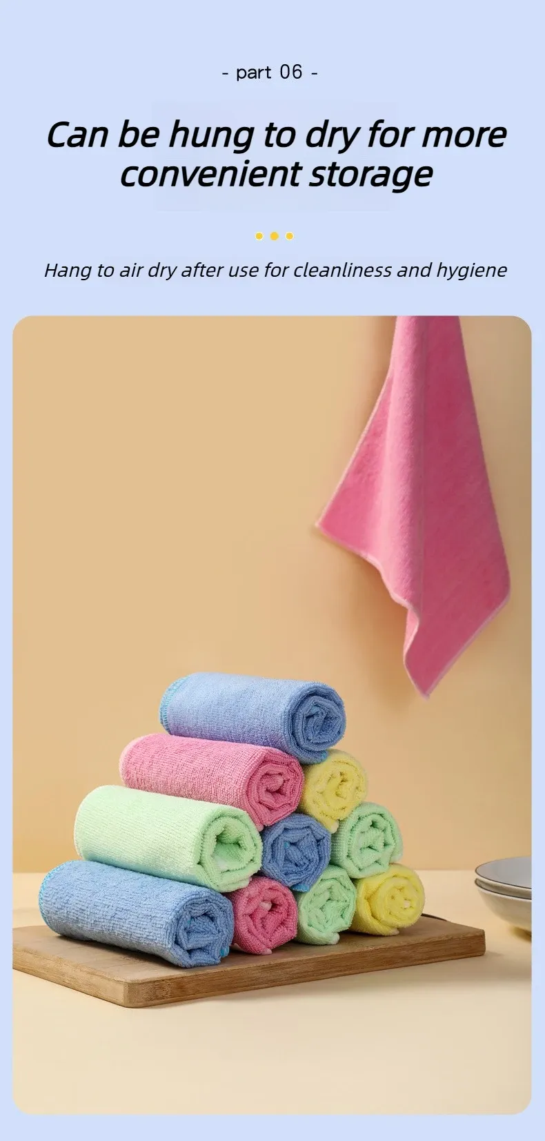 Chiffon de nettoyage en microfibre pour l'entretien du véhicule